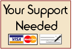 Your Support Needed Graphic